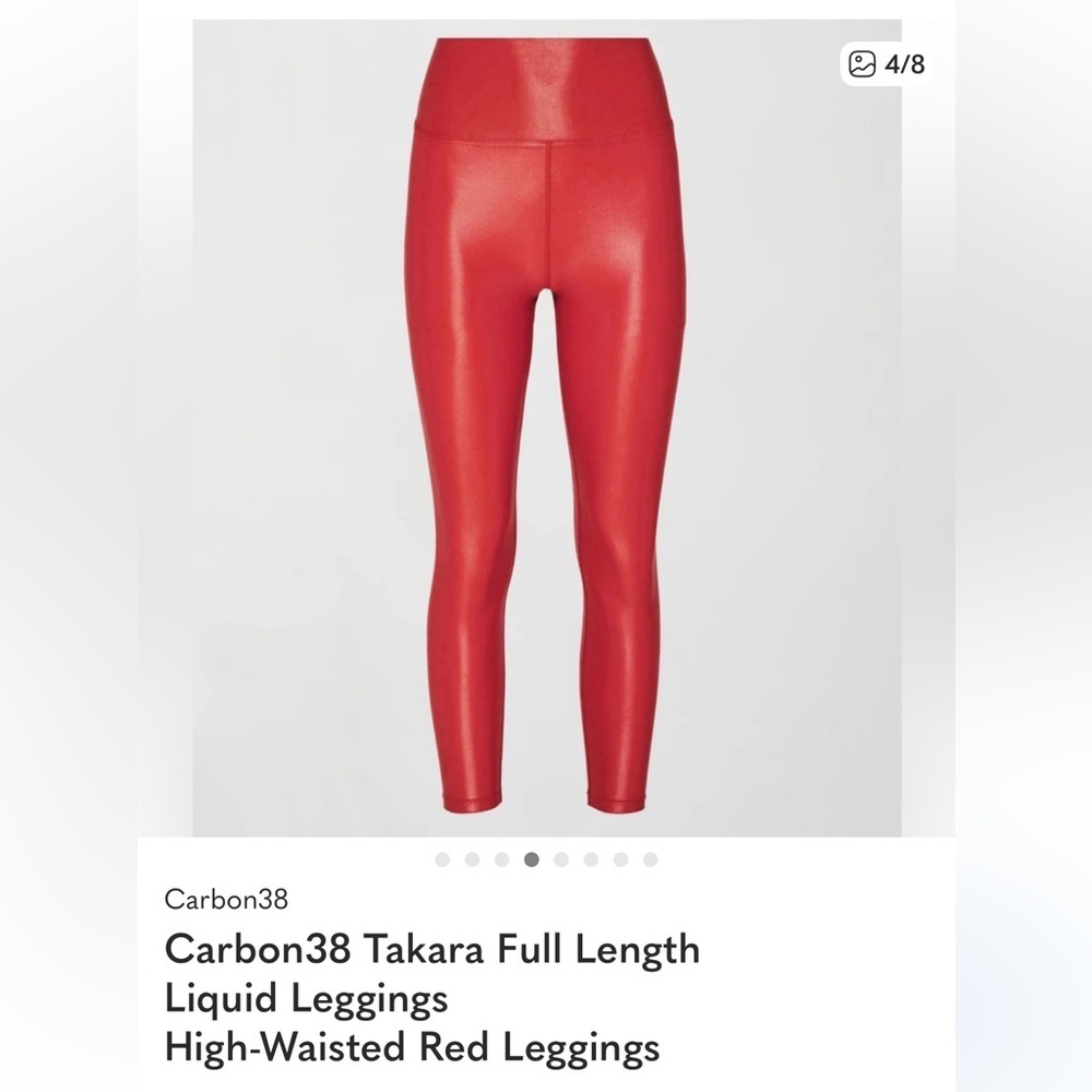 Carbon38 Takara Full Length
Liquid Leggings red size small